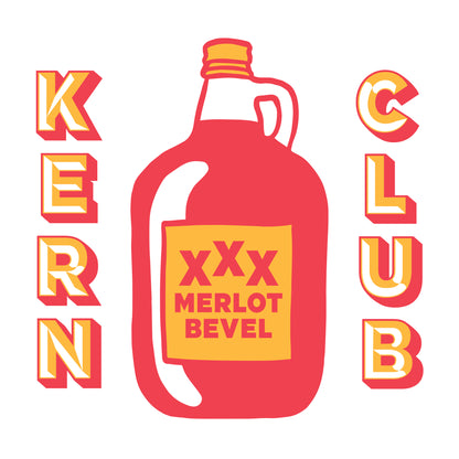 Merlot Bevel Font