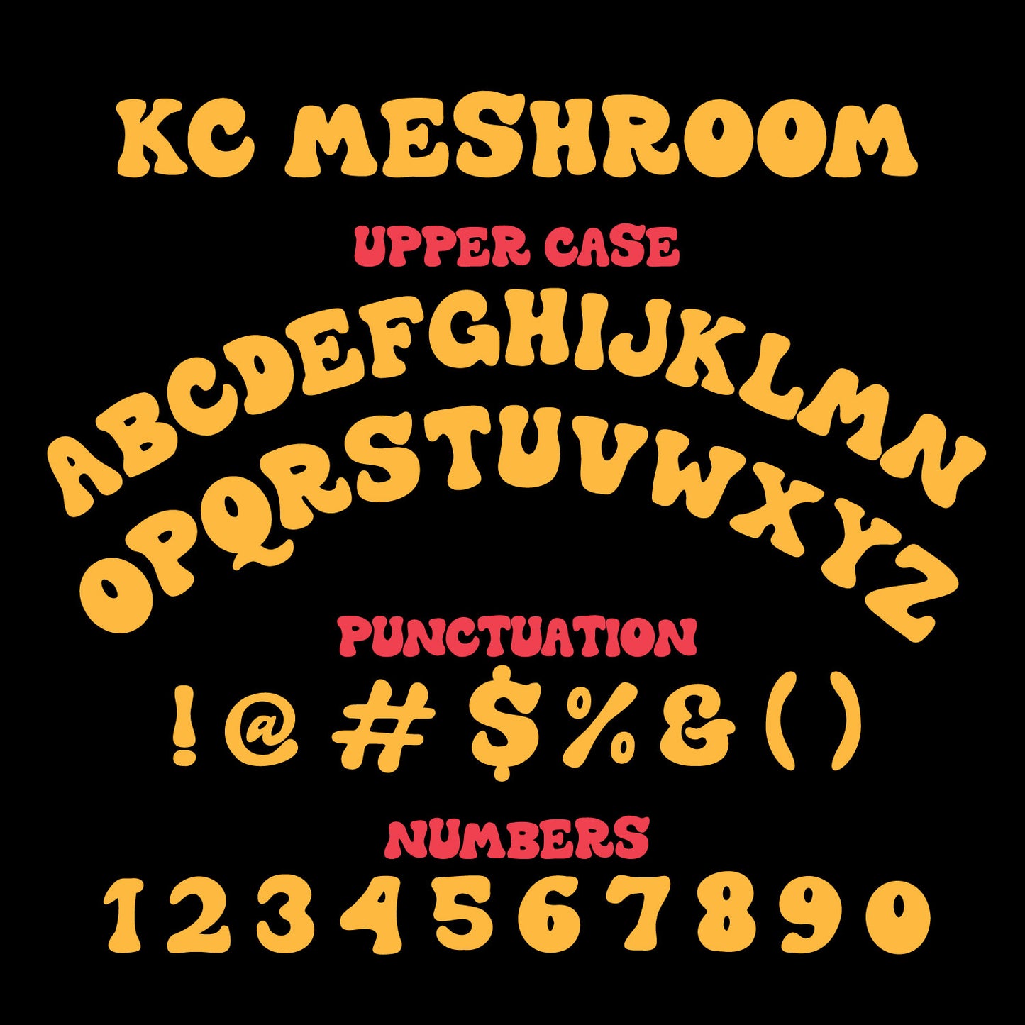 Meshroom Font