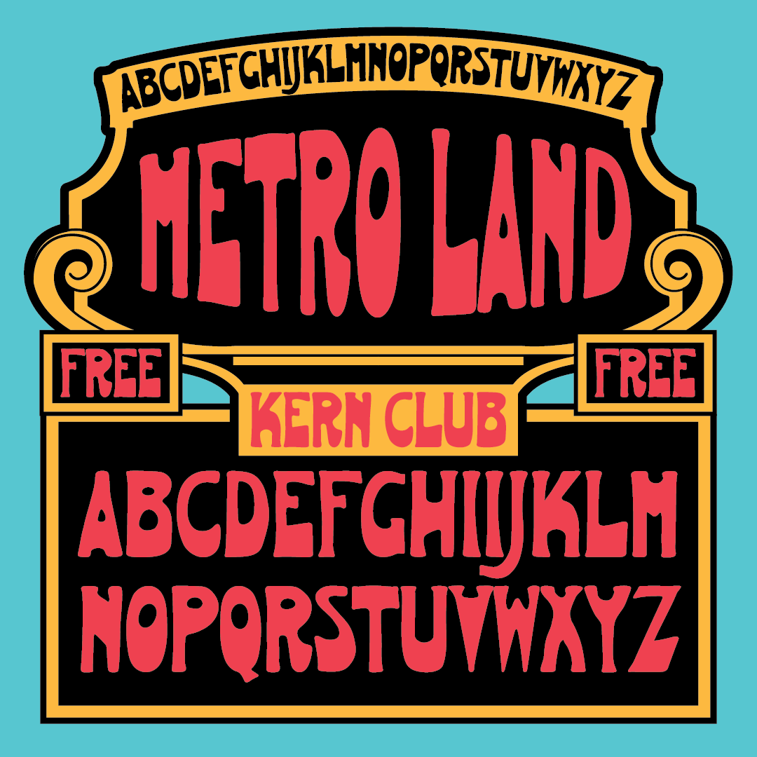 Metro Land Font
