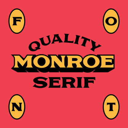 Monroe Serif Font