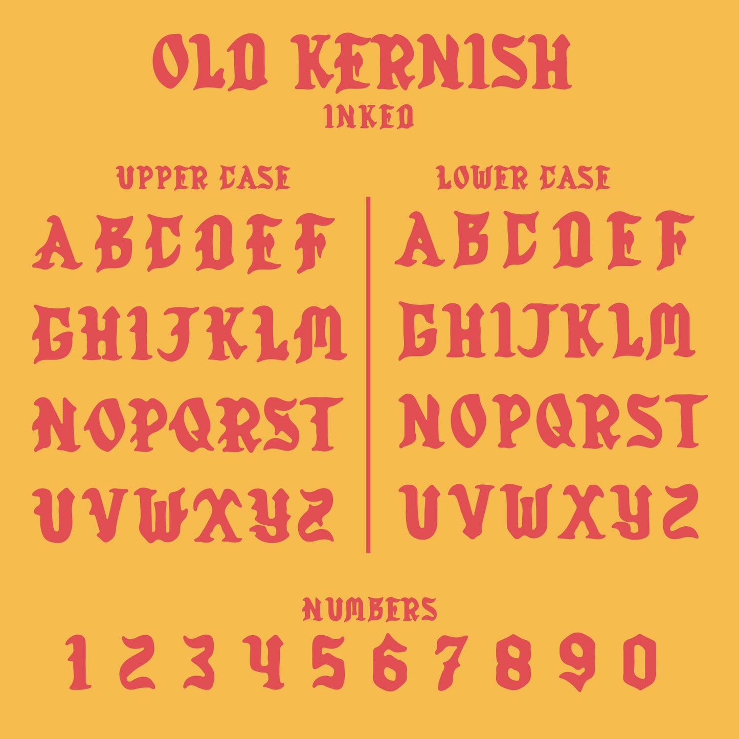 Old Kernish Font