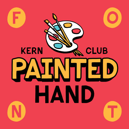 Painted Hand Font