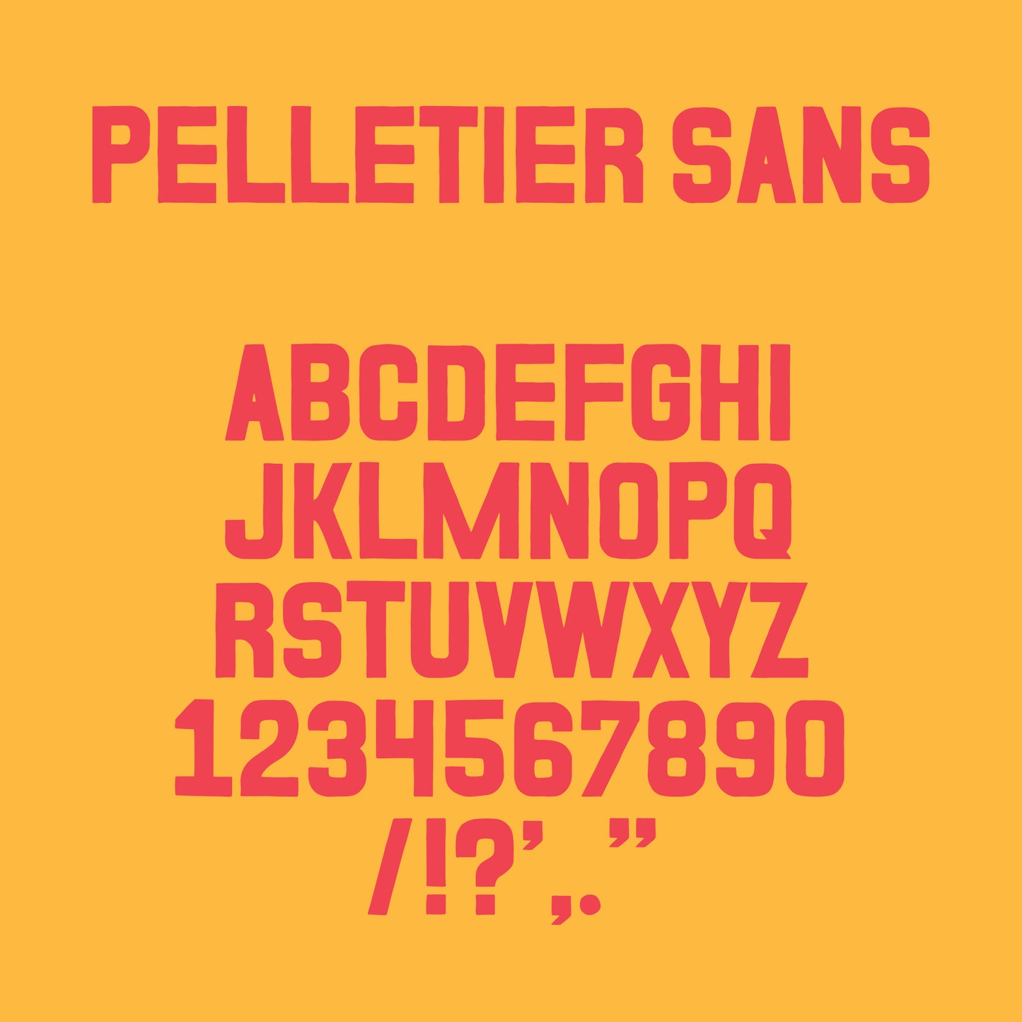 Pelletier Sans Font