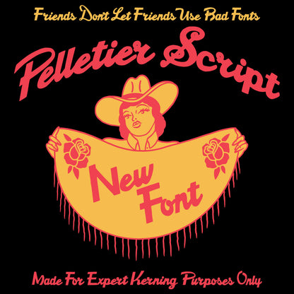 Pelletier Script Font