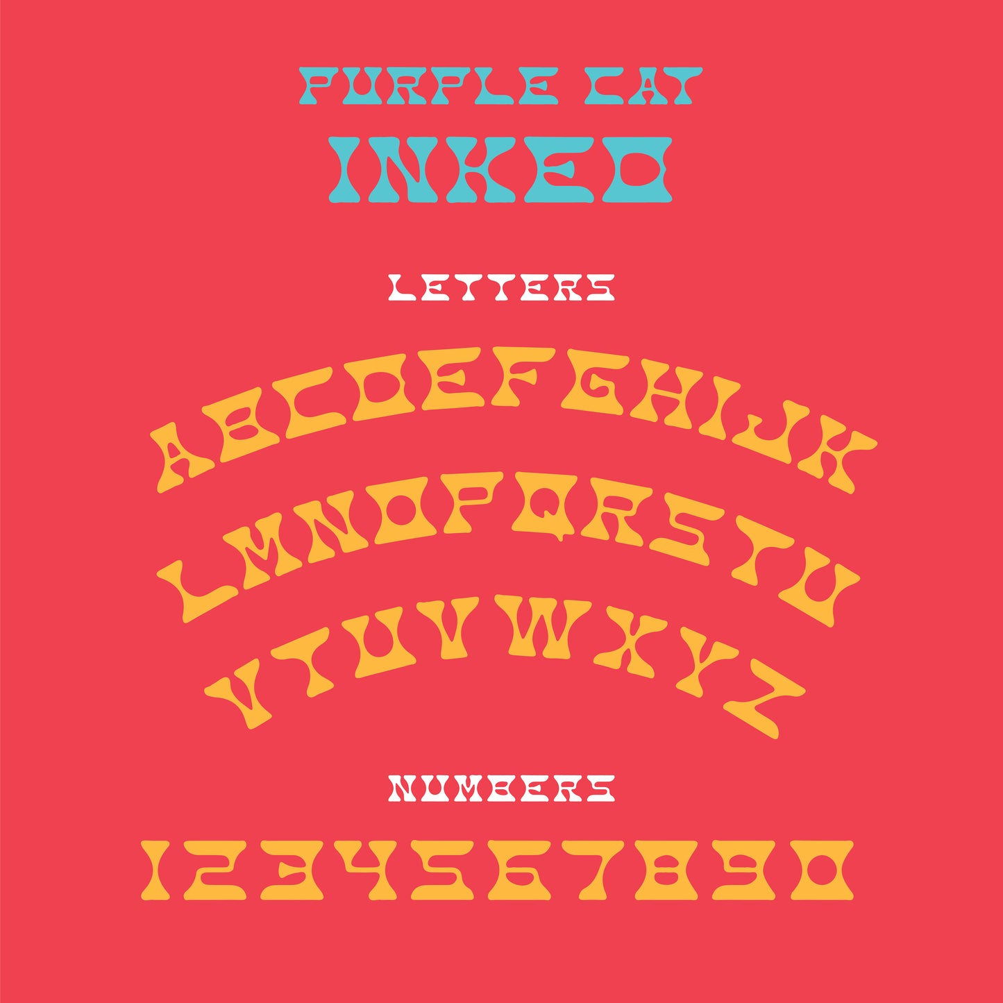 Purple Cat Font