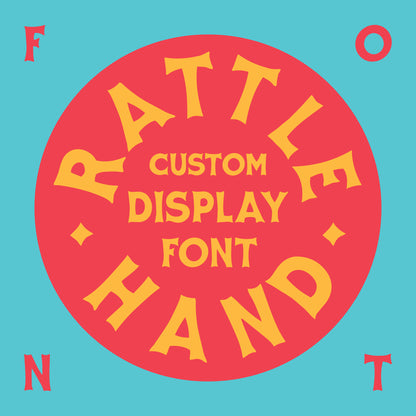 Rattle Hand Font