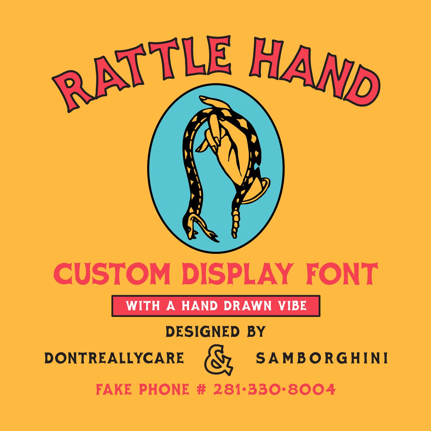 Rattle Hand Font