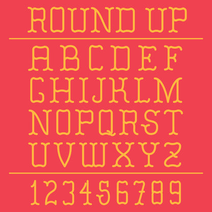 Round Up Font