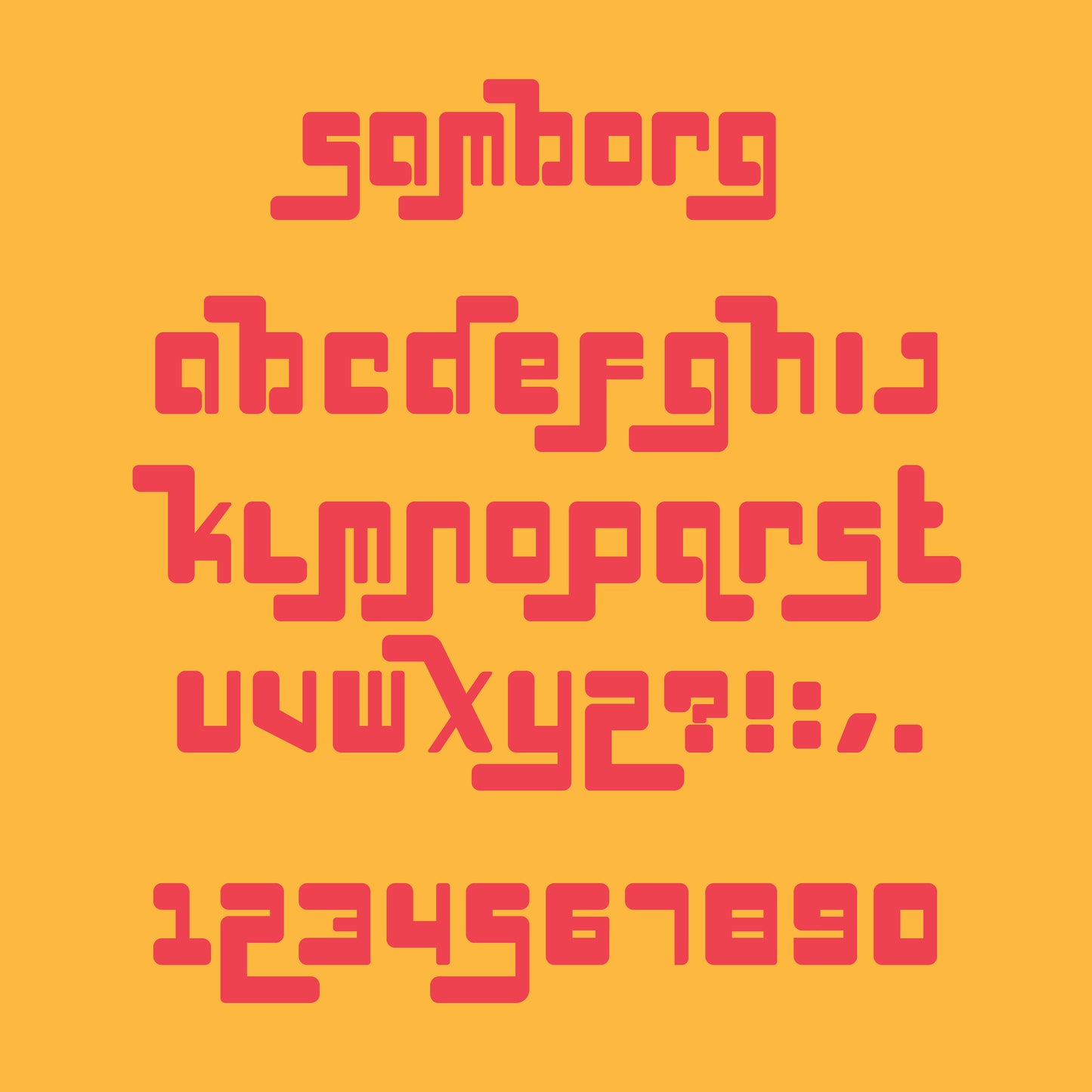 Samborg Font