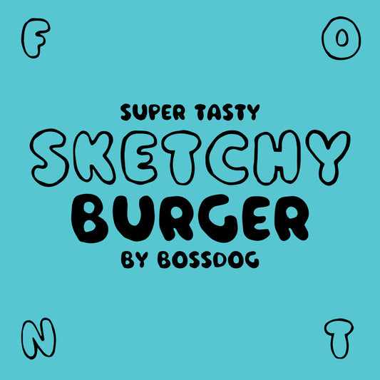 Sketchy Burger Font