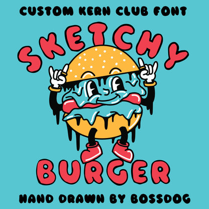 Sketchy Burger Font