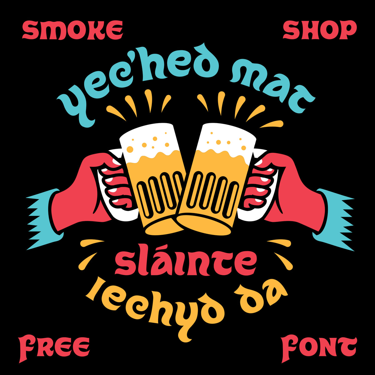 Smoke Shop Font