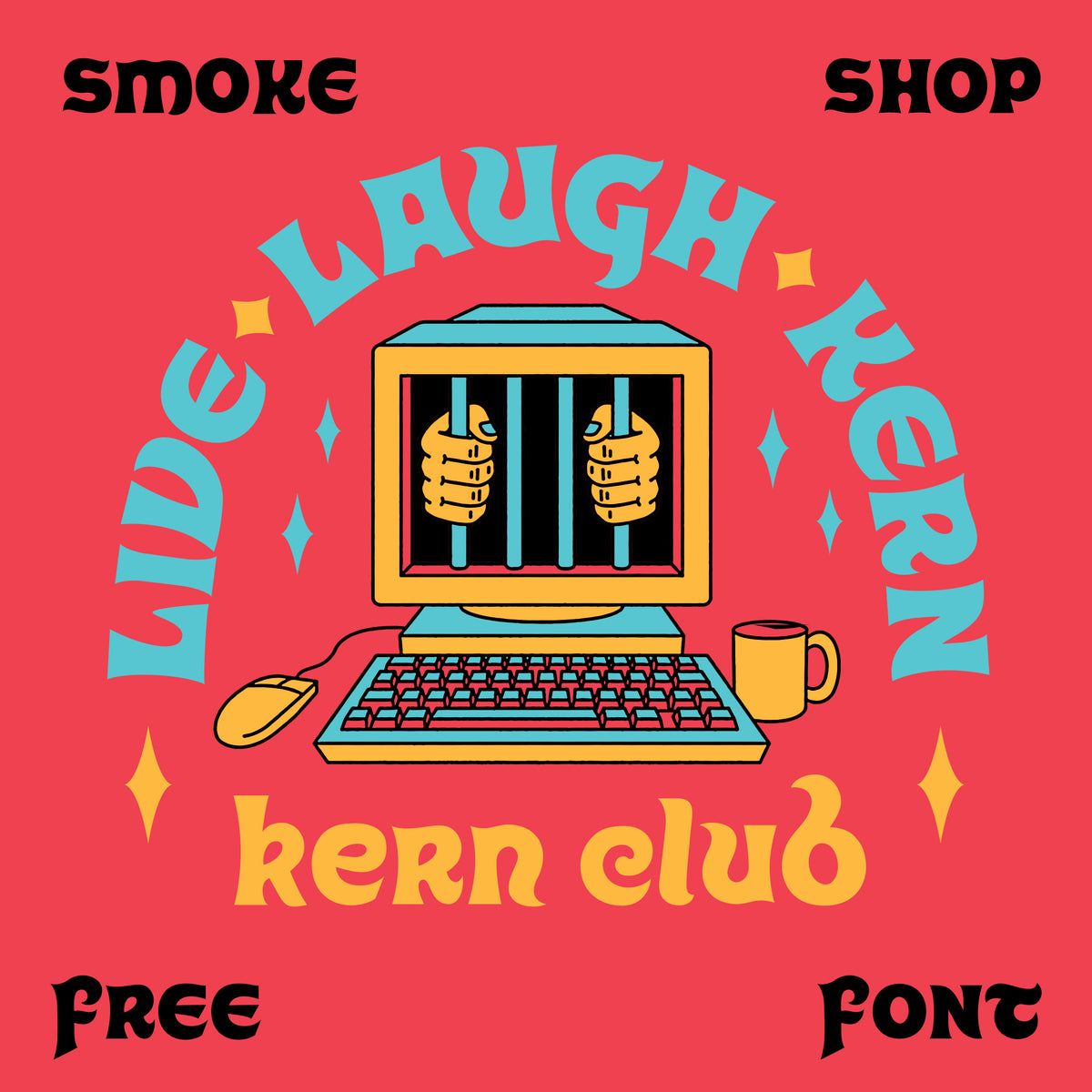 Smoke Shop Font