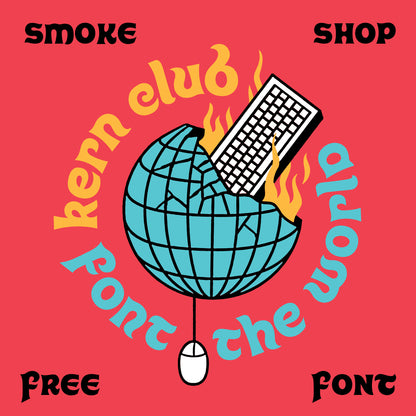 Smoke Shop Font