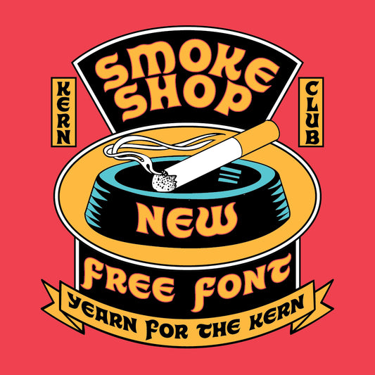 Smoke Shop Font