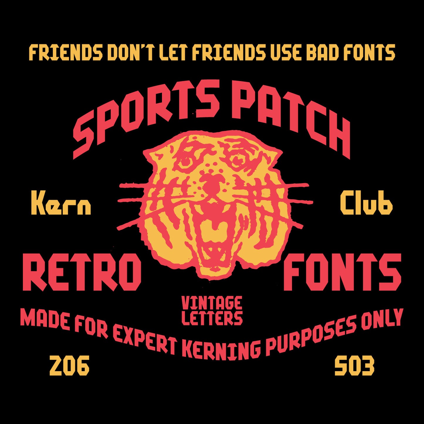 Sports Patch Font