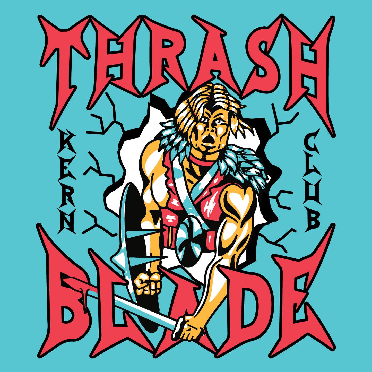 Thrash Blade Font