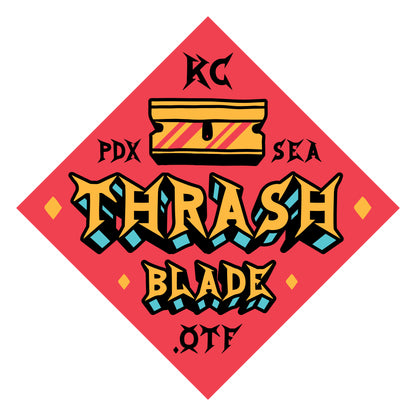 Thrash Blade Font