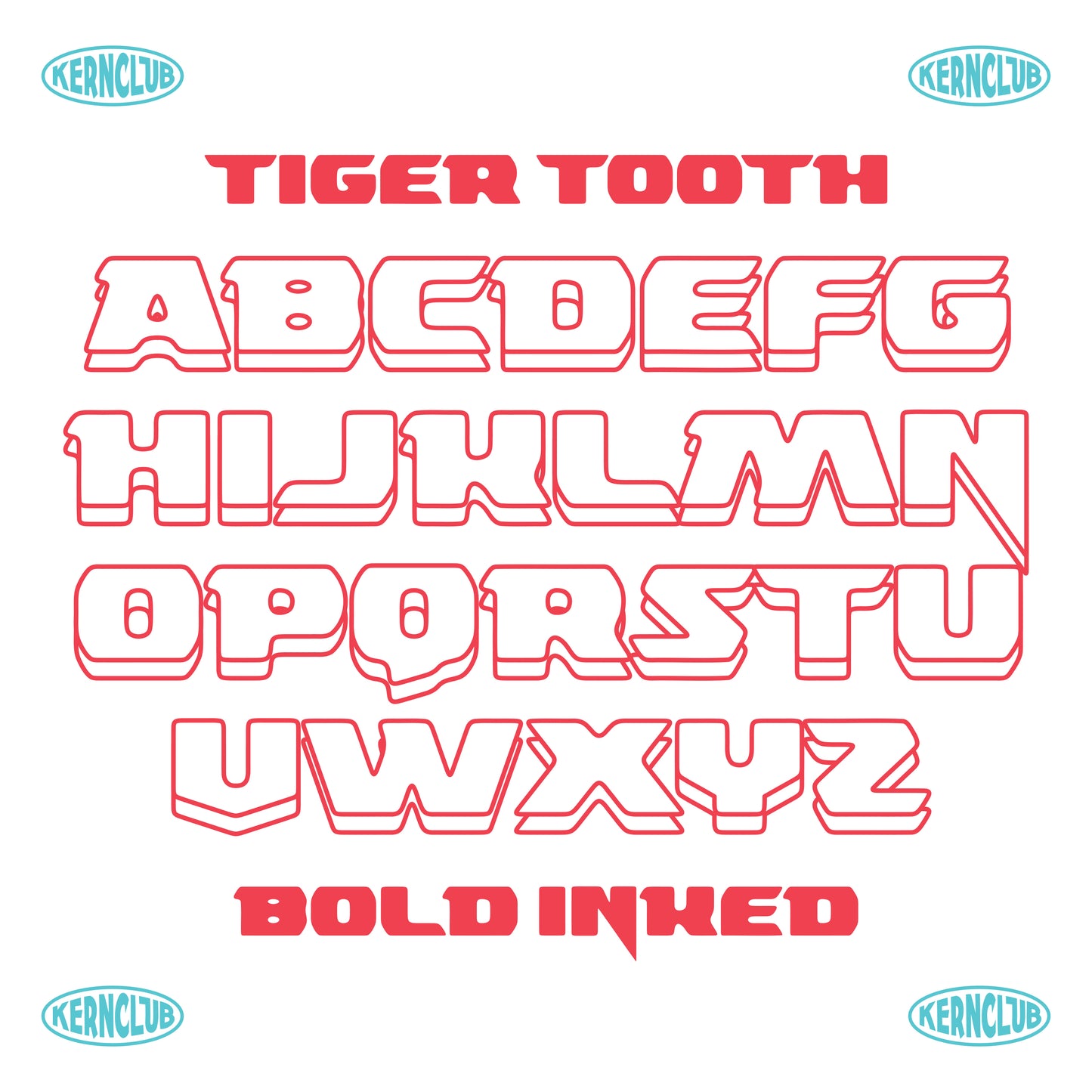 Tiger Tooth Font
