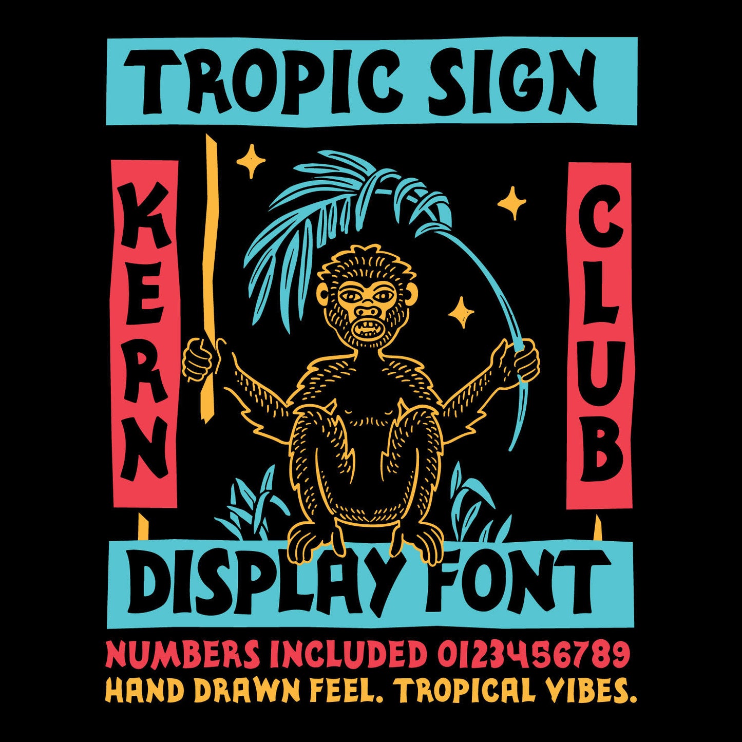 Tropic Sign Font