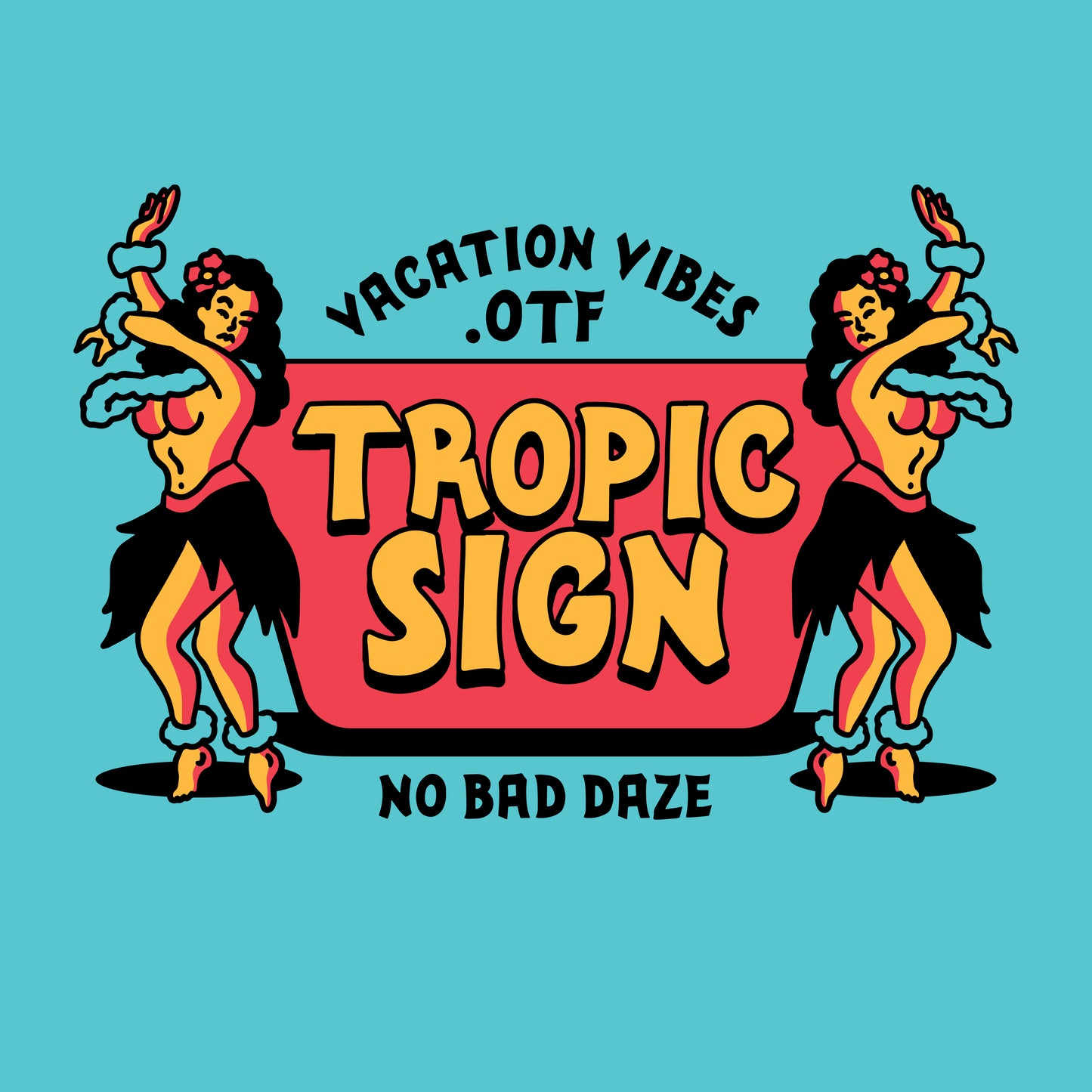 Tropic Sign Font