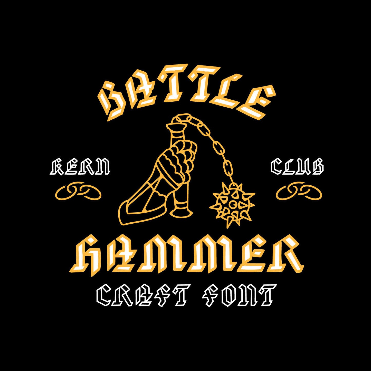 Battle Hammer Font