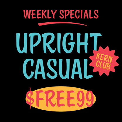 Upright Casual Font