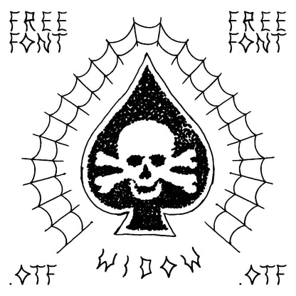 Widow Font