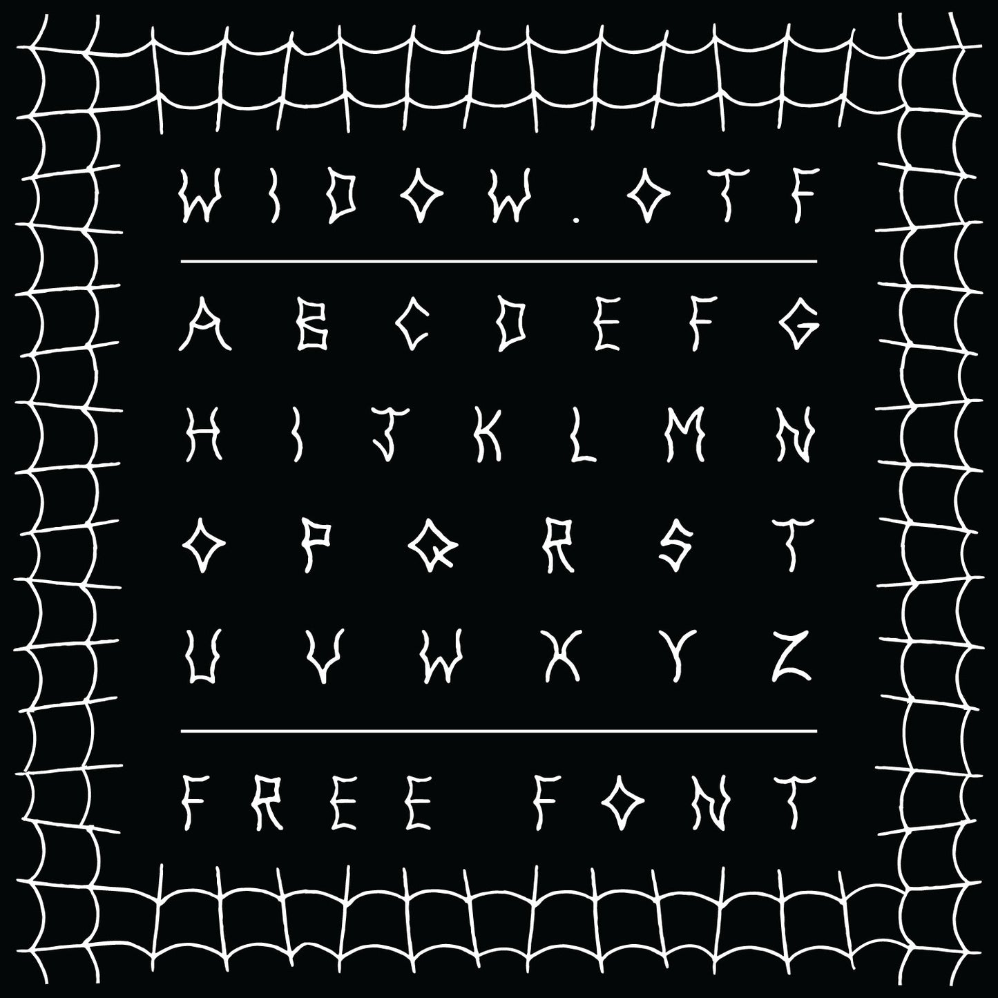 Widow Font