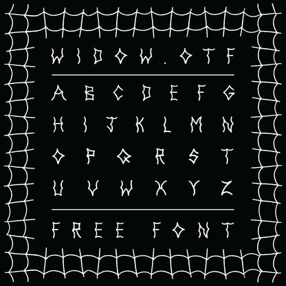 Widow Font