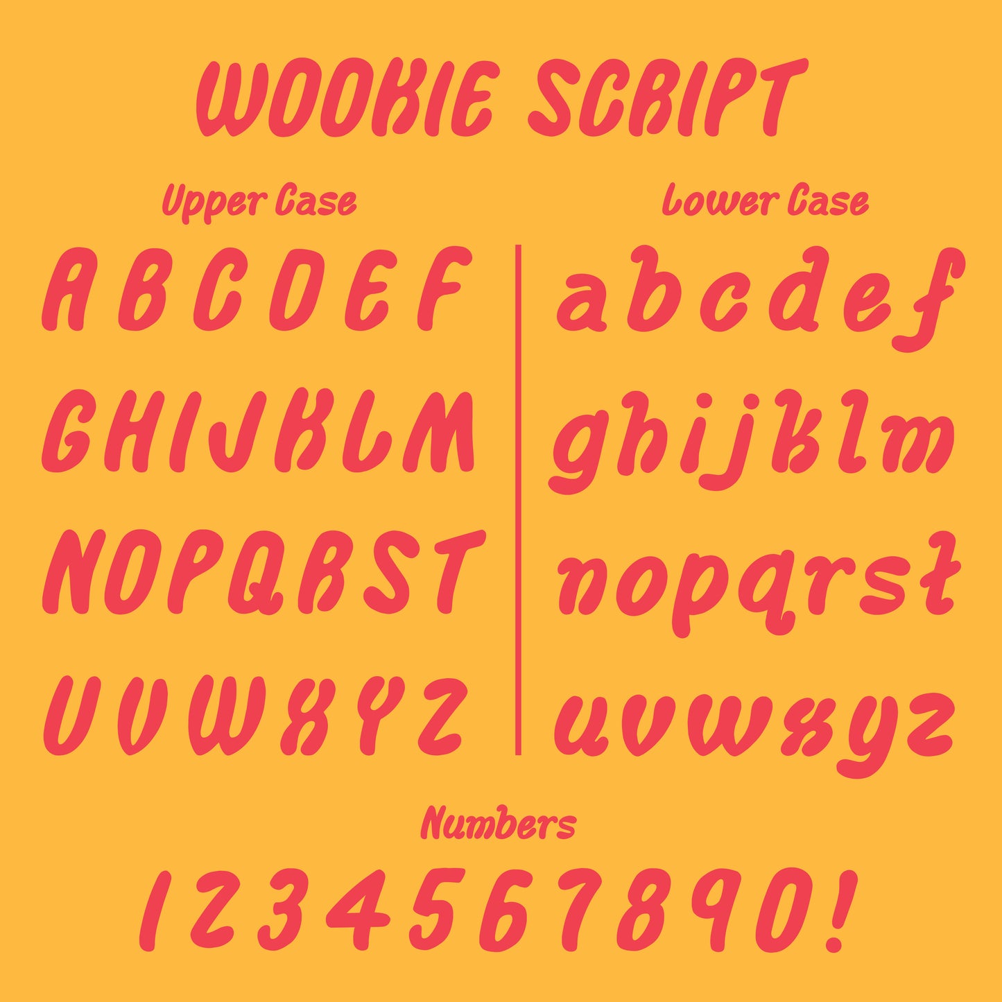 Wookie Script Font